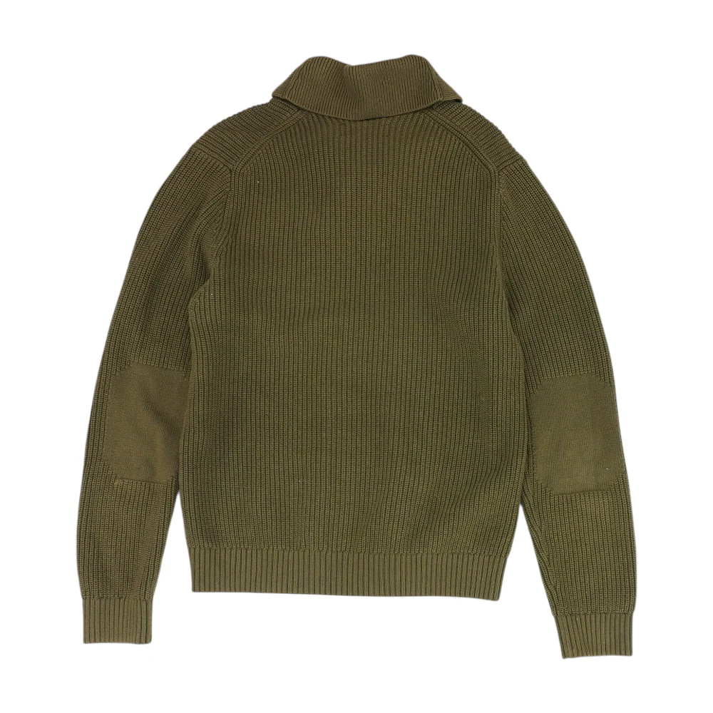 Green Solid Pullover Sweater - Image 2