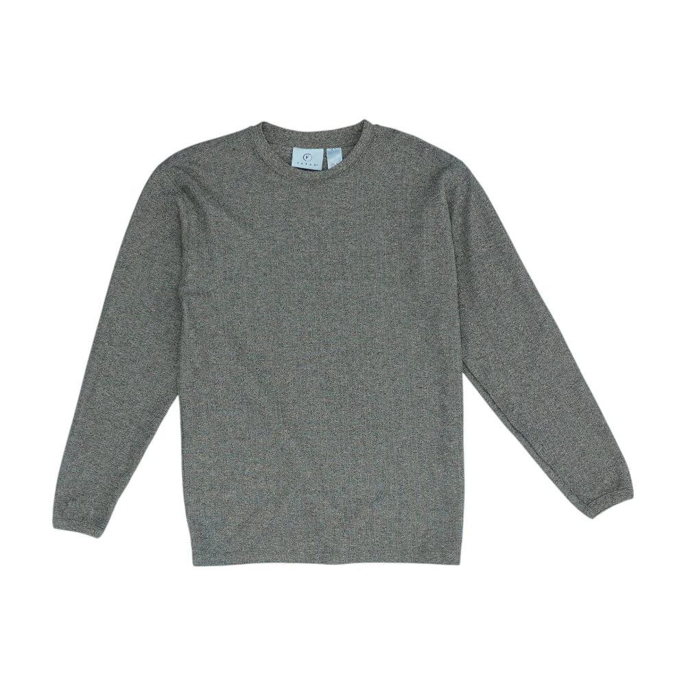 Brown Solid Pullover Sweater