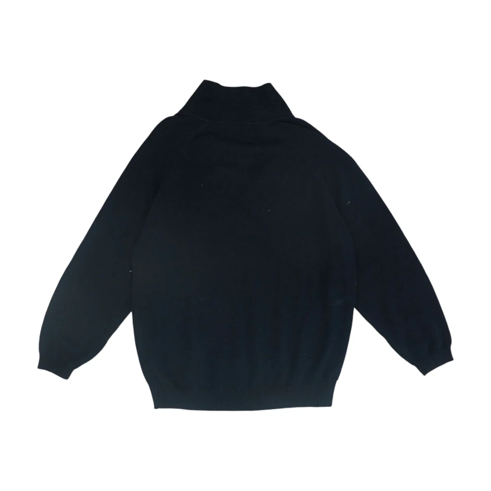 Navy Pullover Sweater - Image 2