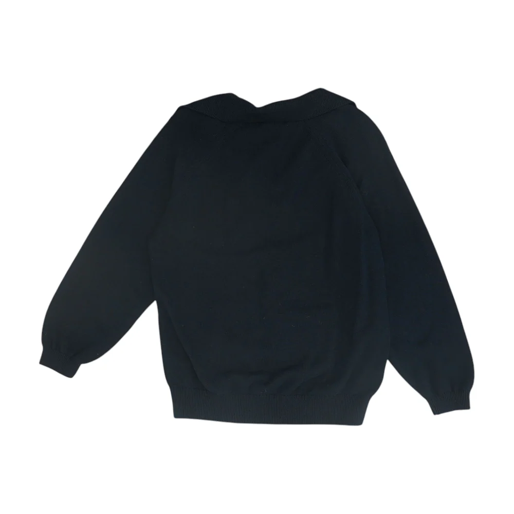 Navy Pullover Sweater - Image 2