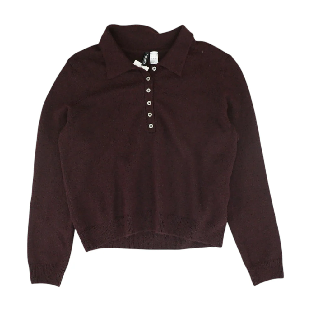 Burgundy Pullover Sweater