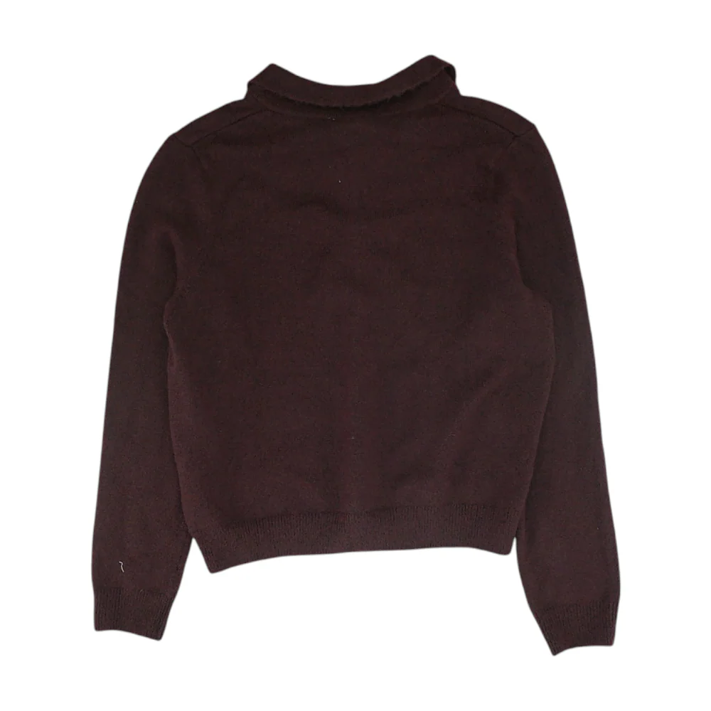 Burgundy Pullover Sweater - Image 2