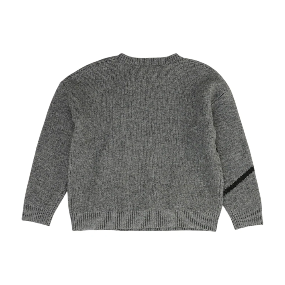 Gray Pullover Sweater - Image 2