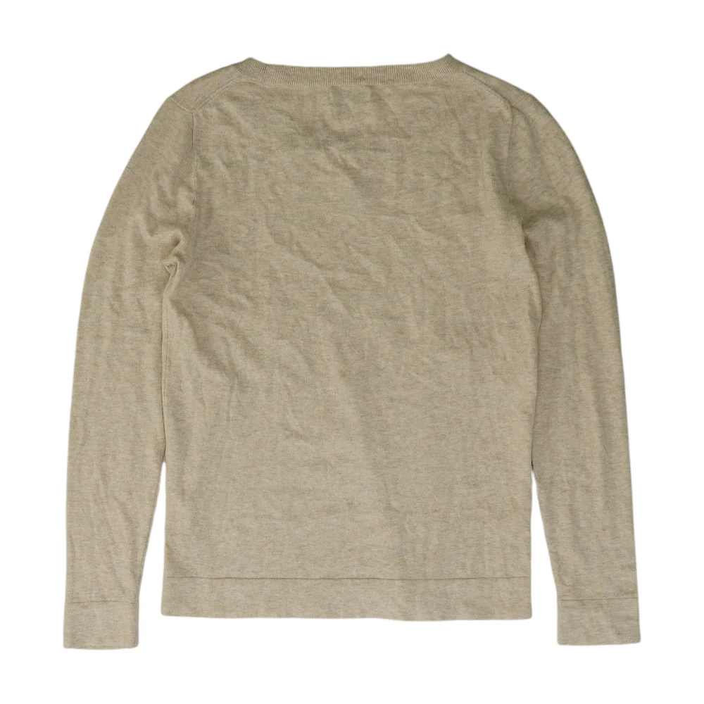 Cream Pullover Sweater - Image 2