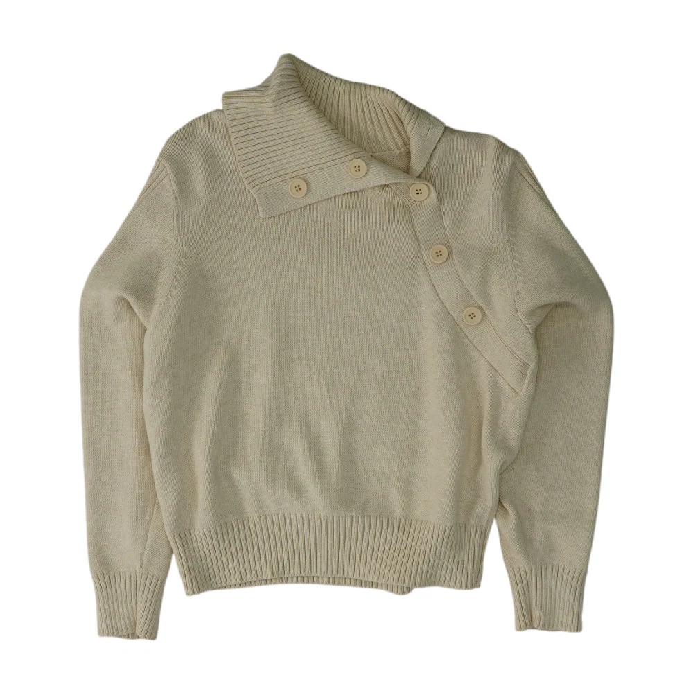 Beige Pullover Sweater