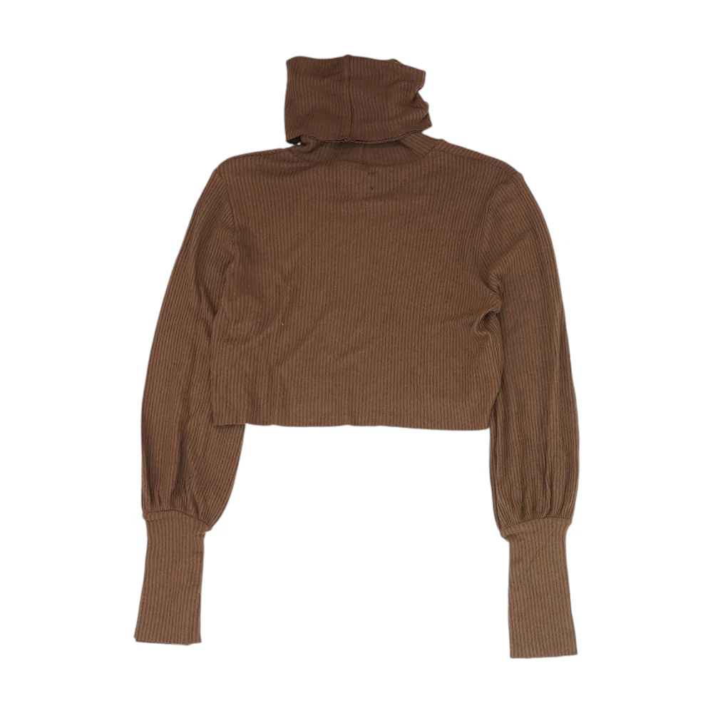Brown Pullover Sweater - Image 2
