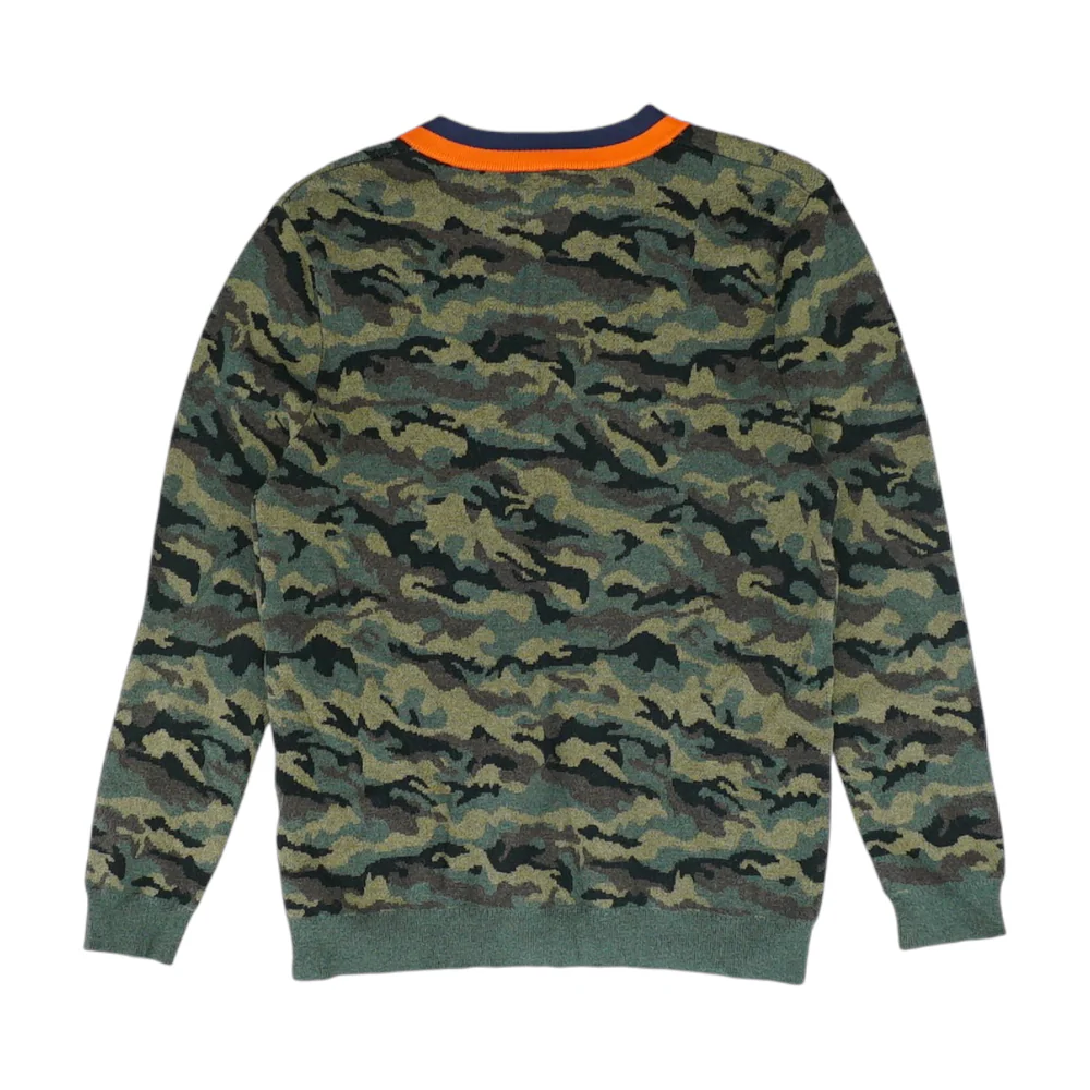 Green Camo Pullover Sweater - Image 2