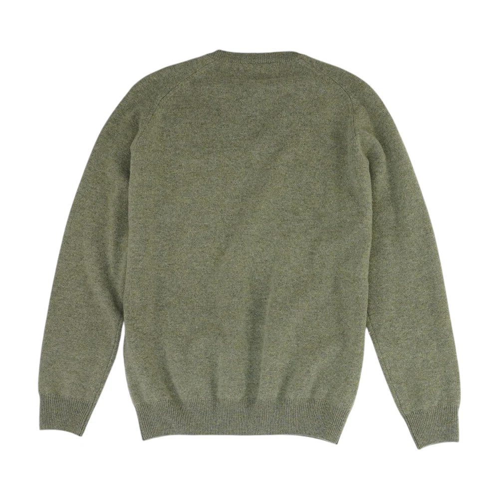 Green Solid Pullover Sweater - Image 2