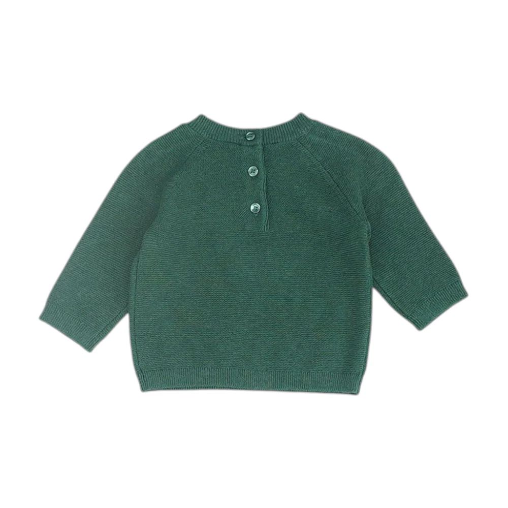 Green Pullover Sweater - Image 2