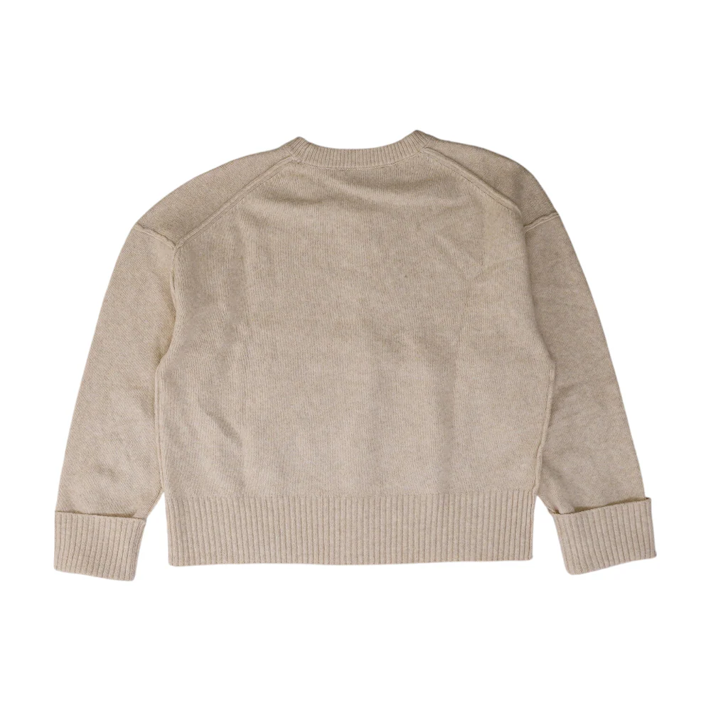 Beige Pullover Sweater - Image 2