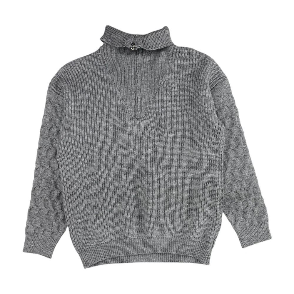 Gray Pullover Sweater