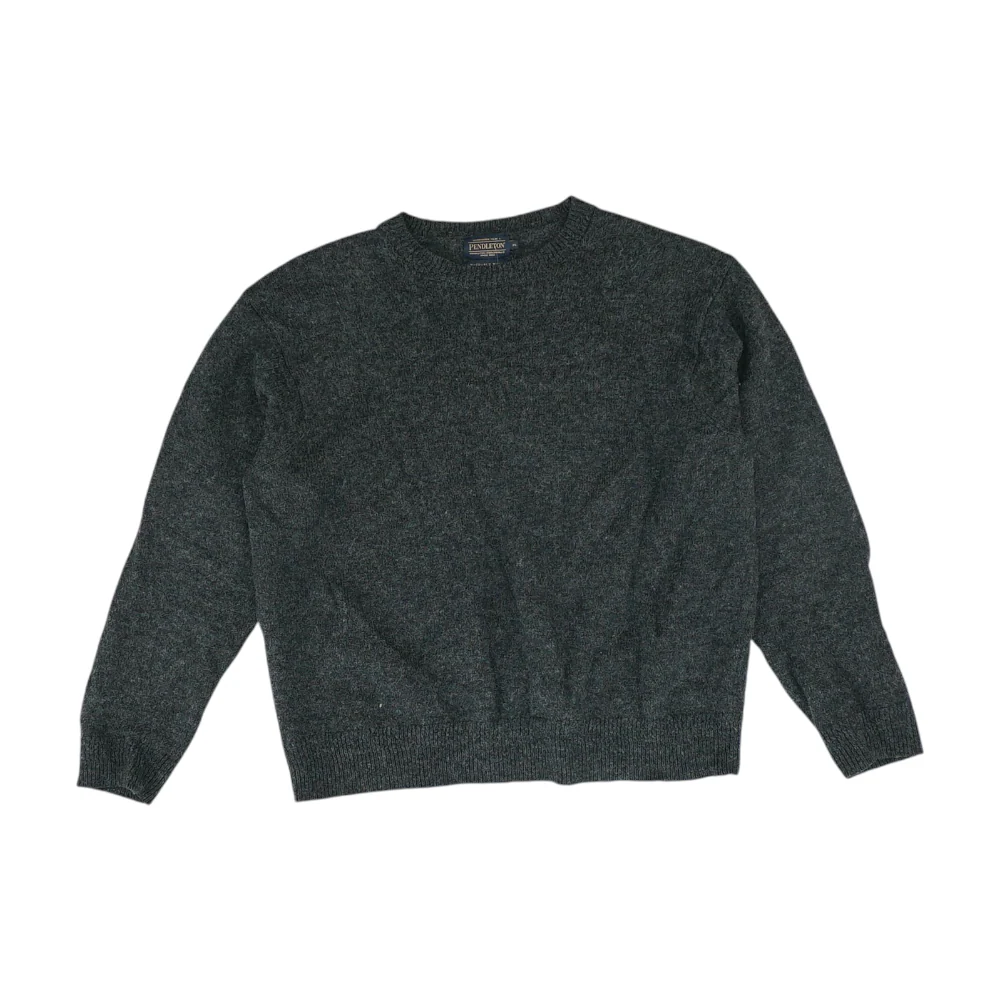 Charcoal Solid Pullover Sweater