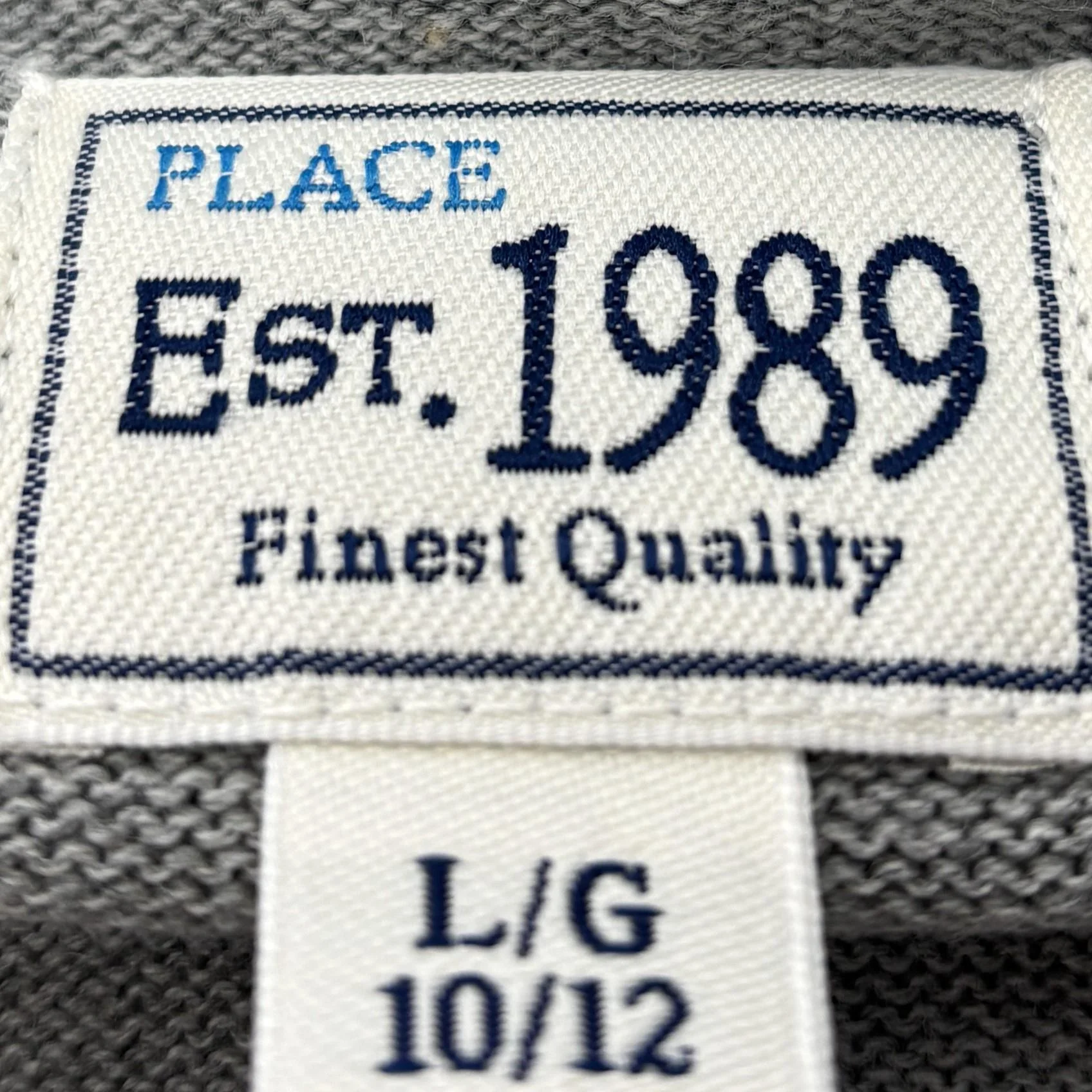 Gray Argyle Pullover Sweater - Image 3