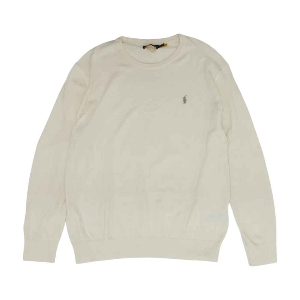 Ivory Solid Pullover Sweater