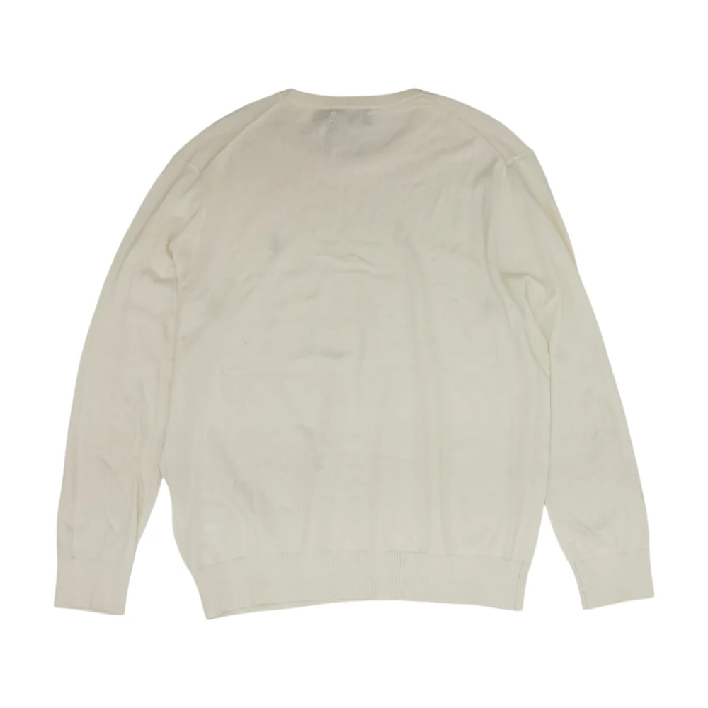 Ivory Solid Pullover Sweater - Image 2