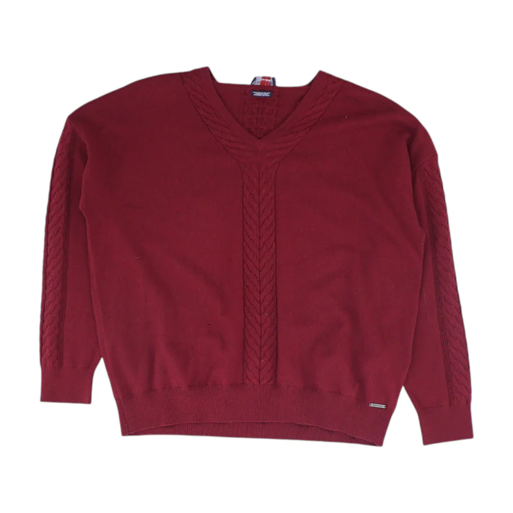 Red Pullover Sweater