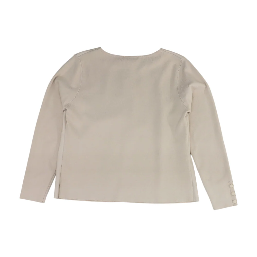 Beige Pullover Sweater - Image 2