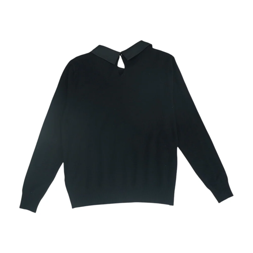 Black Pullover Sweater - Image 2