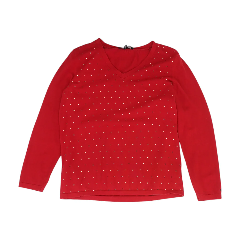 Red Pullover Sweater