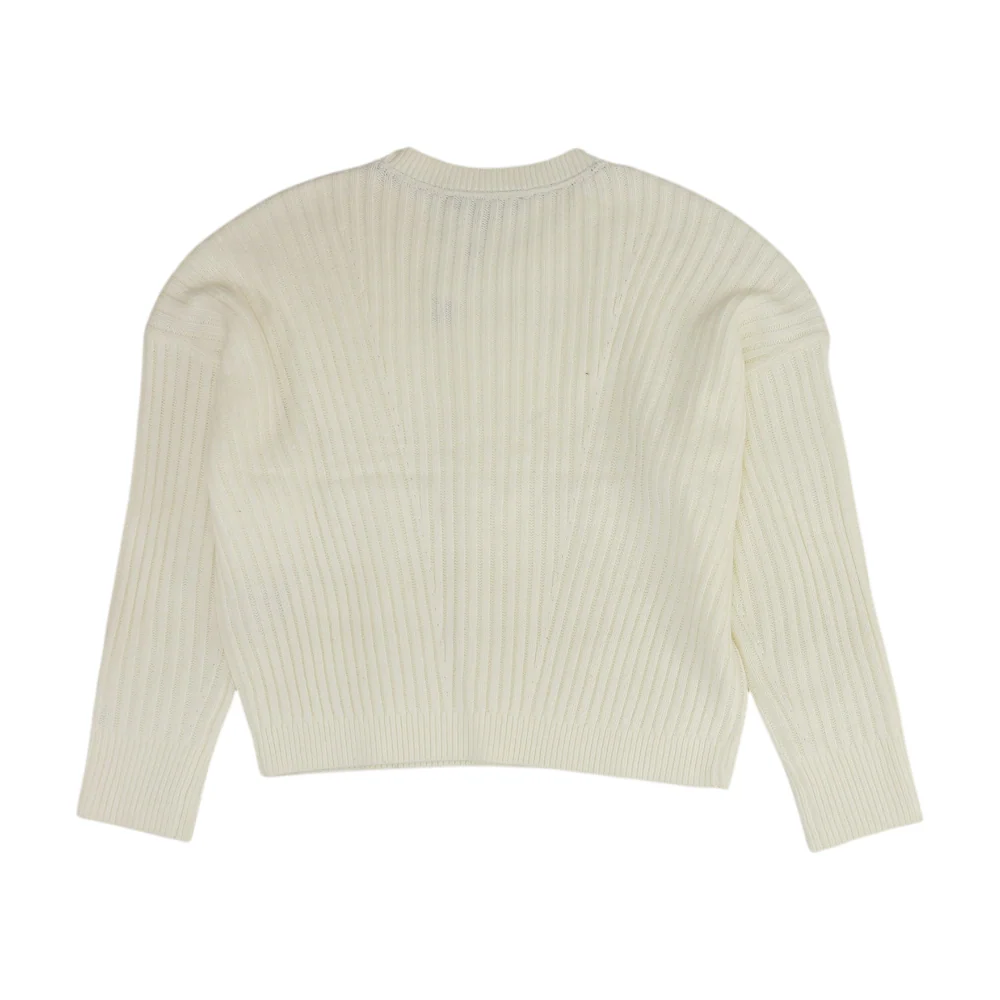 Cream Pullover Sweater - Image 2