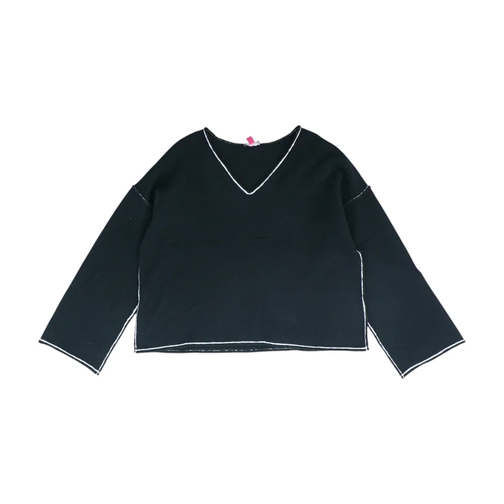 Black Pullover Sweater