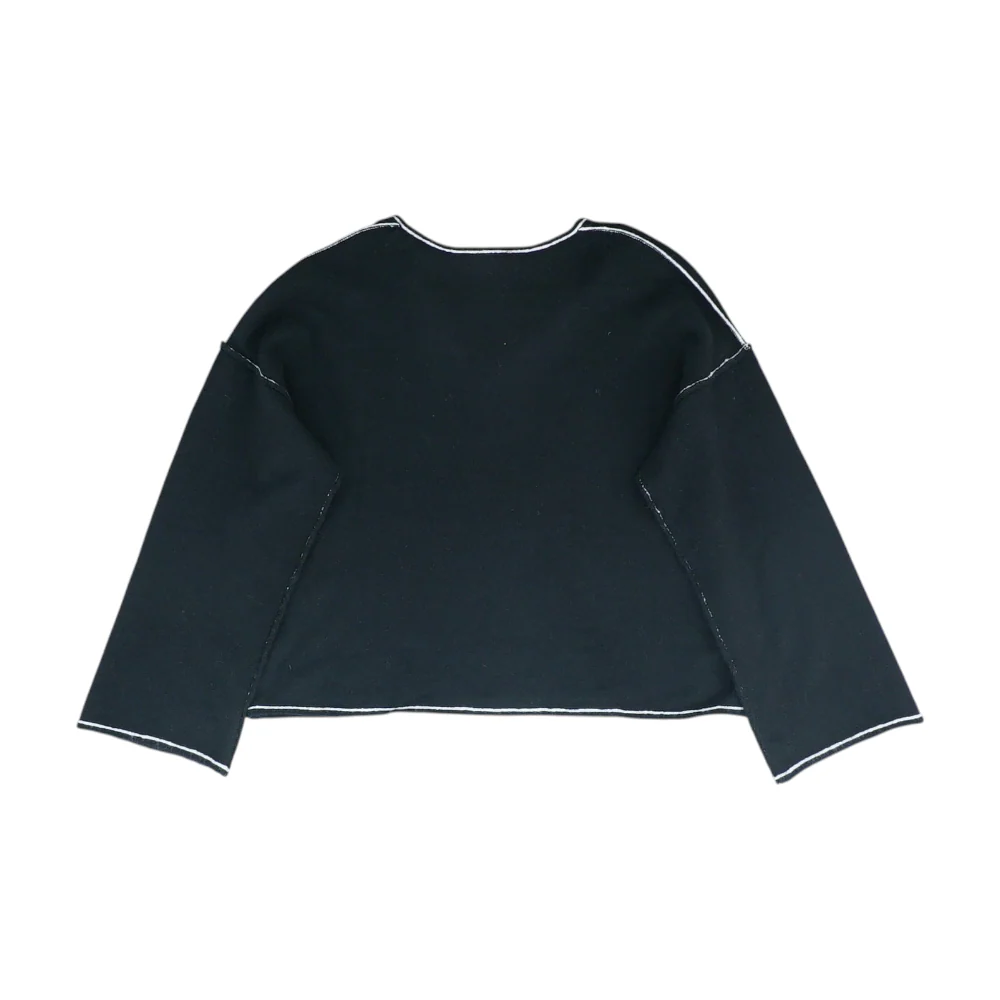 Black Pullover Sweater - Image 2