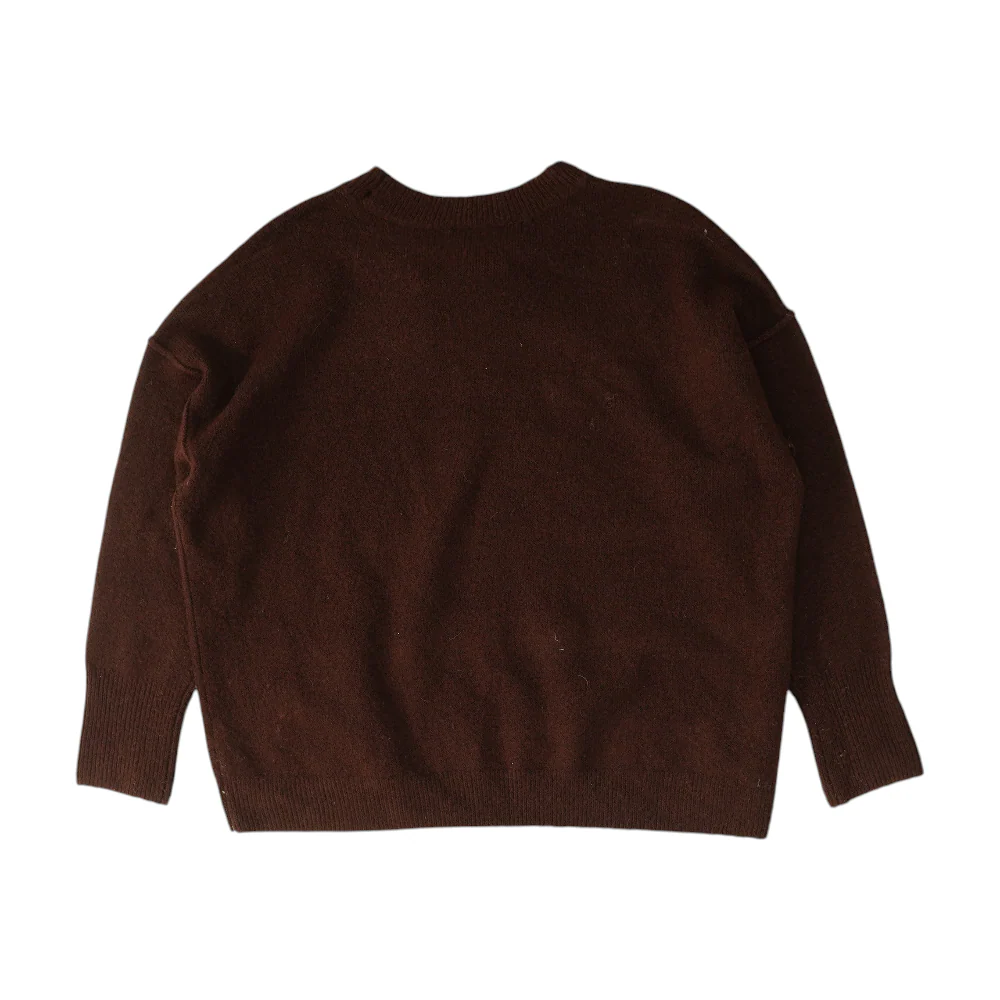 Burgundy Pullover Sweater - Image 2