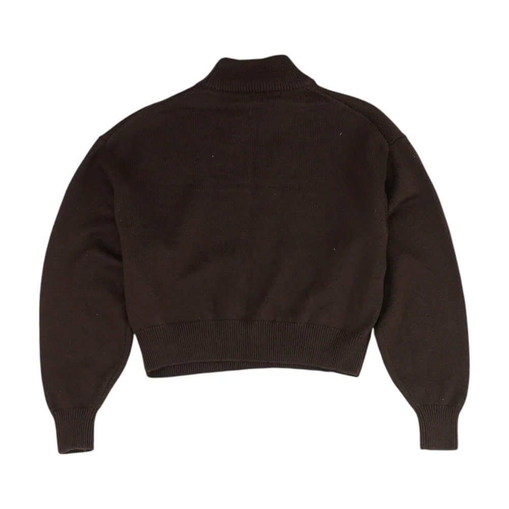 Brown Pullover Sweater - Image 2