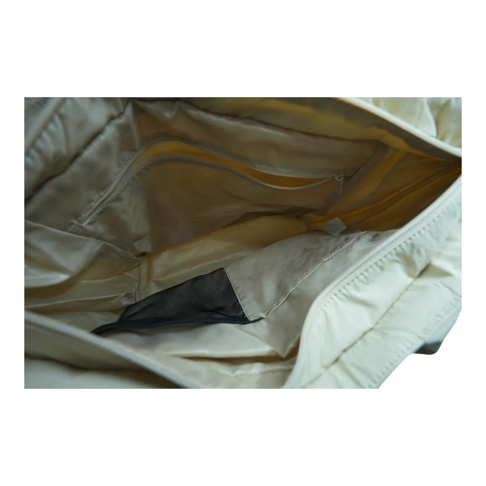 Beige Weekender Bag - Image 3