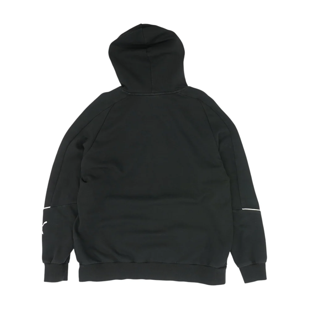 Black Solid Hoodie Pullover - Image 2
