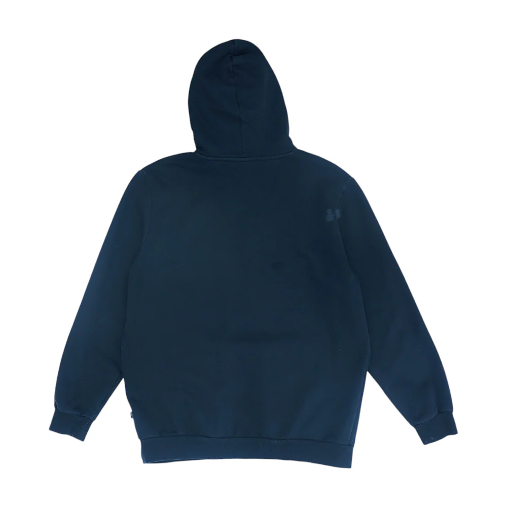 Black Solid Hoodie Pullover - Image 2