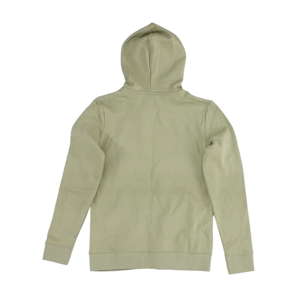 Green Solid Hoodie Pullover - Image 2
