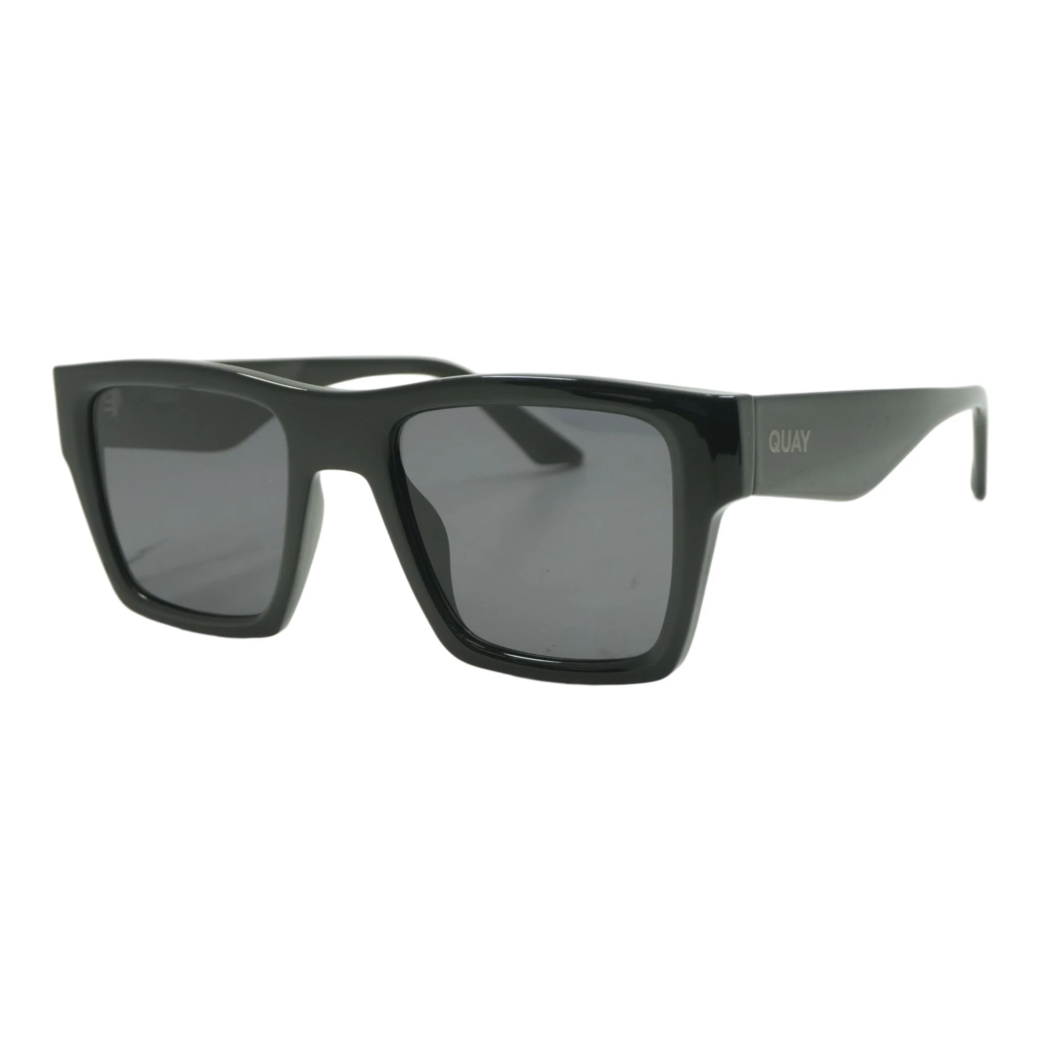 Black Fast Lane Square Sunglasses