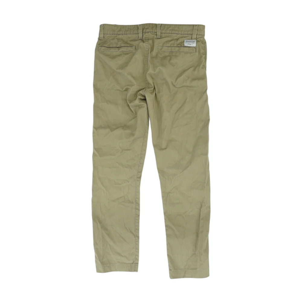 Khaki Straight Pants - Image 2