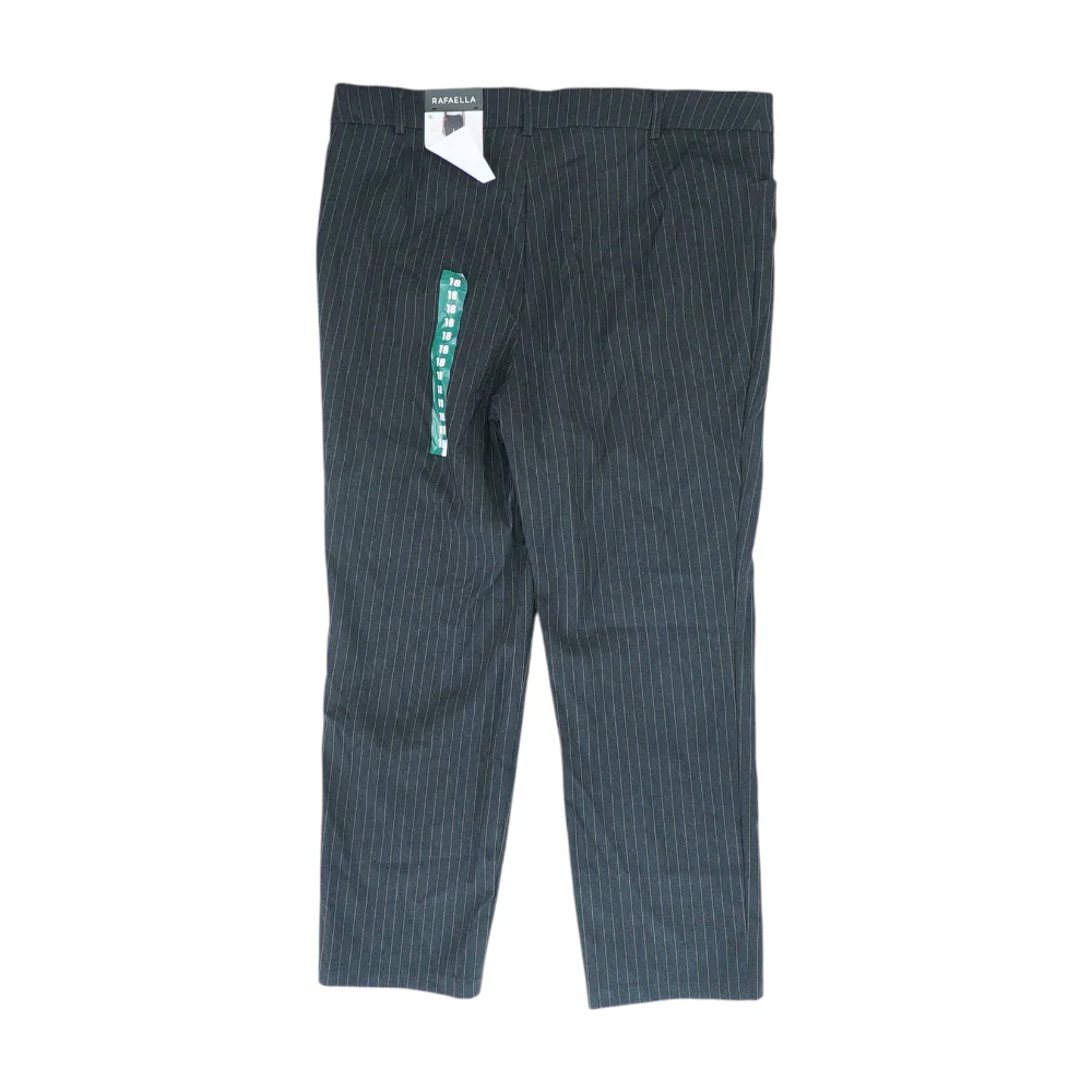Black Plus Striped Pants - Image 2