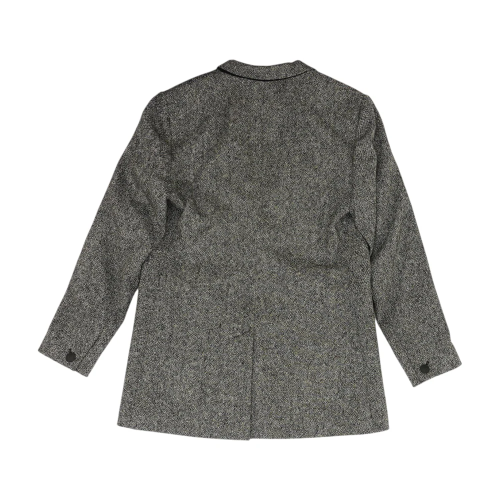 Black Abstract Blazer - Image 2