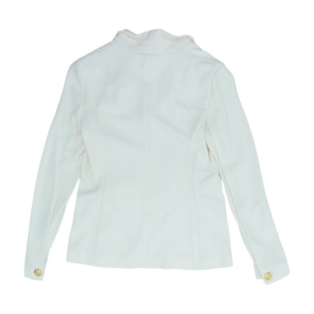 Ivory Solid Blazer - Image 2