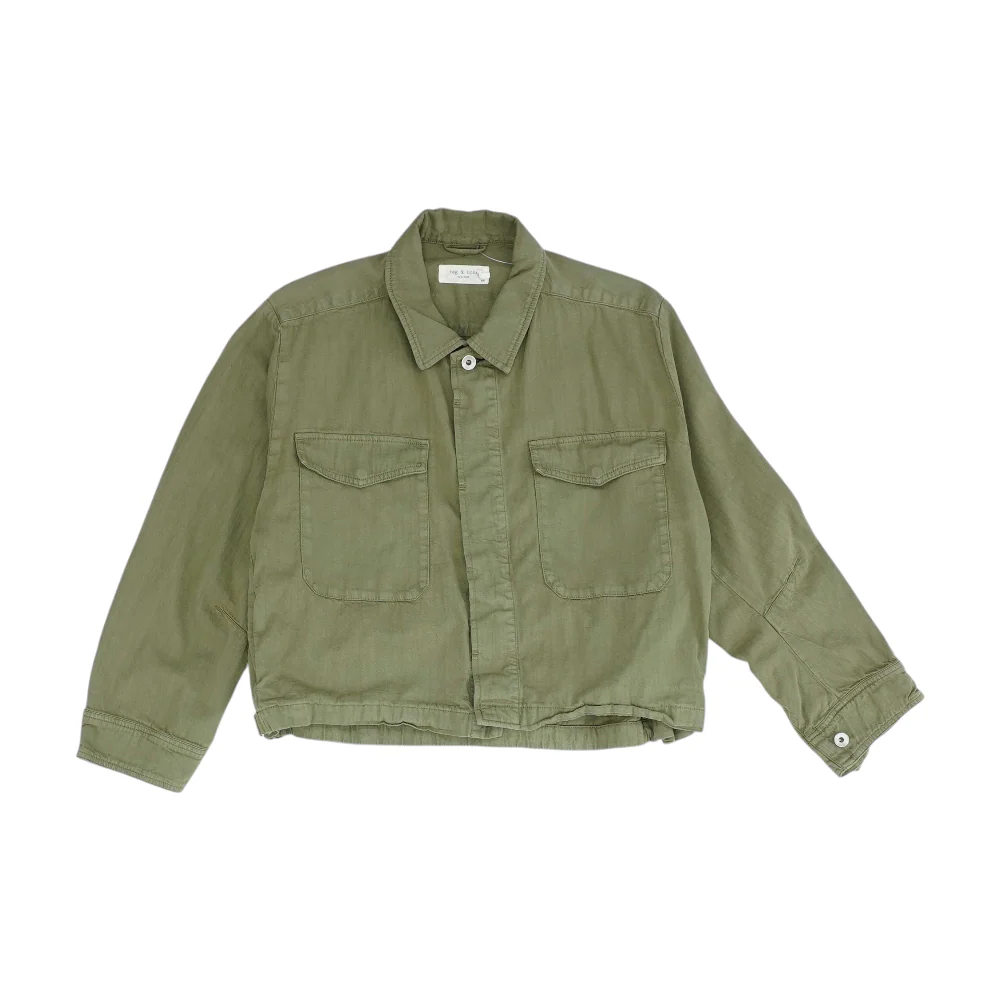 Green Solid Jacket