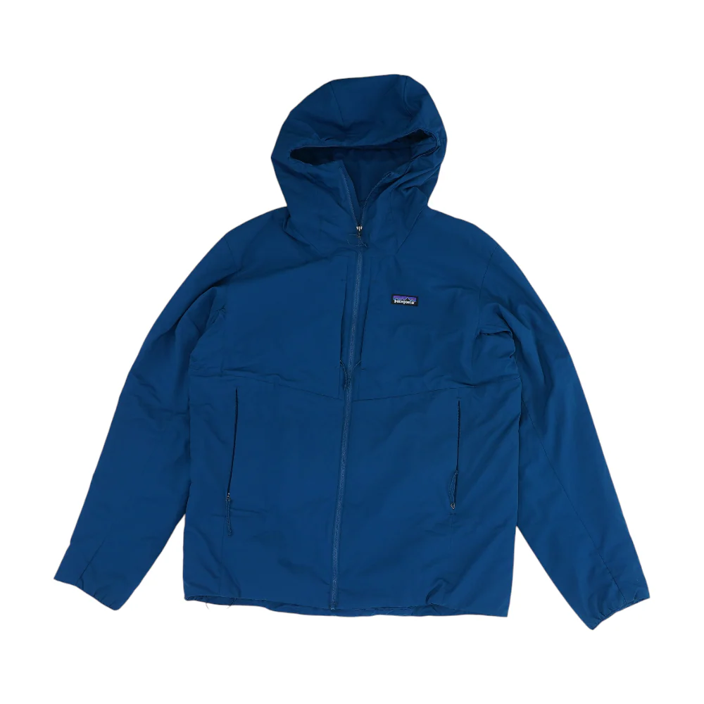 Teal Solid Rain Jacket