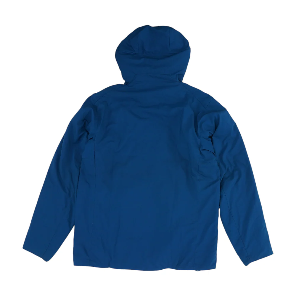 Teal Solid Rain Jacket - Image 2
