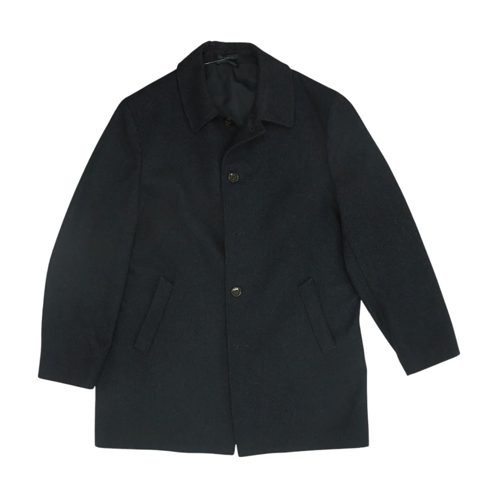 Black Long Solid Coat