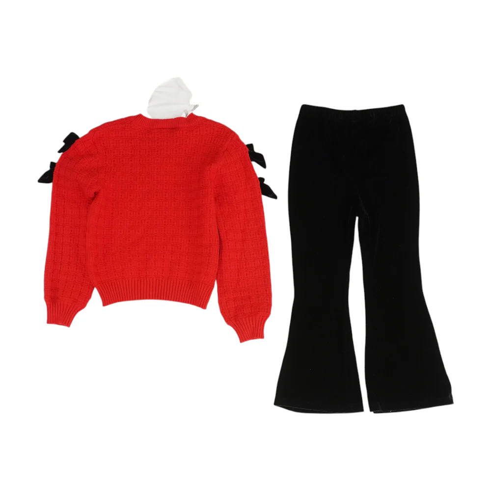 Red Long Sleeve Set - Image 2