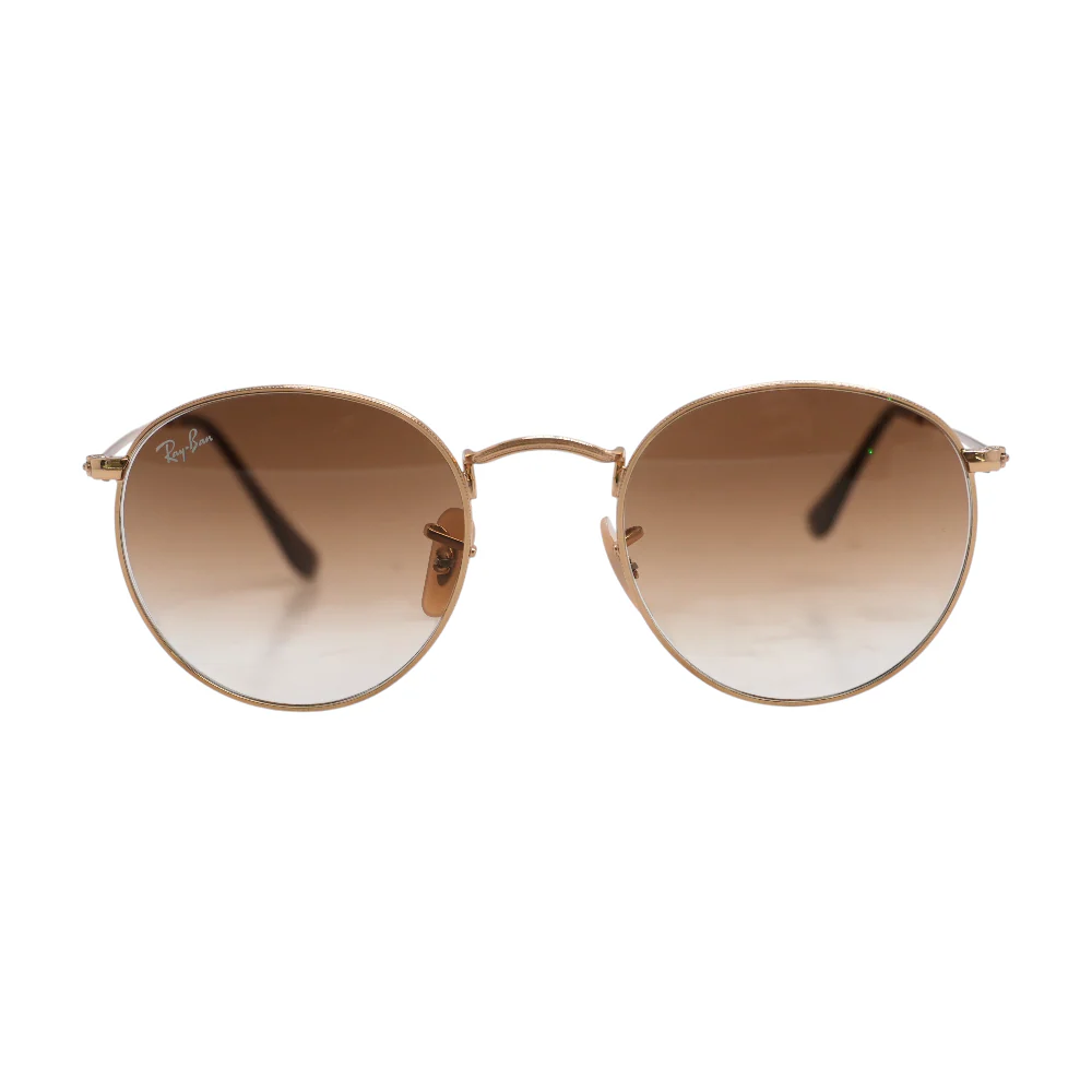 Gold RB 3447 Round Sunglasses - Image 2