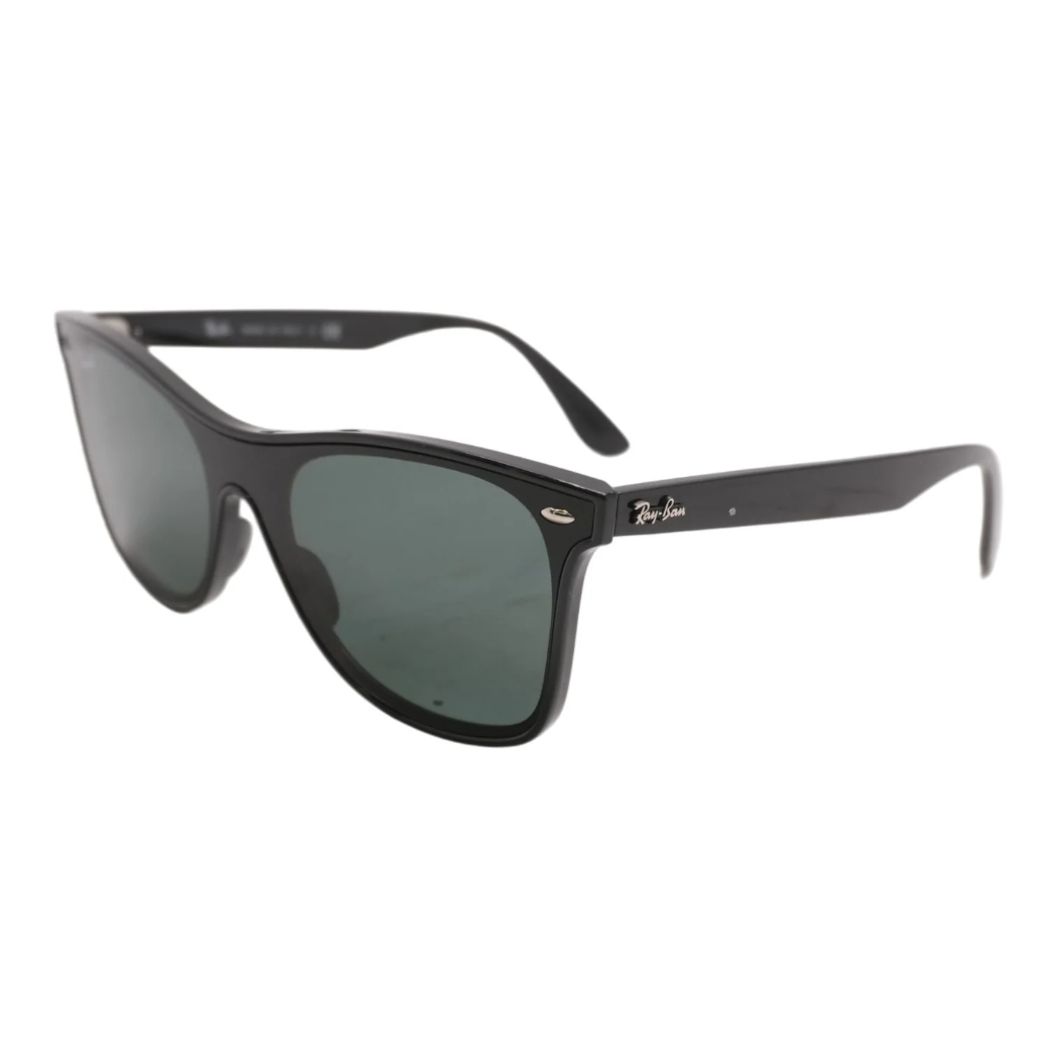 Black Blaze Wayfarer Square Sunglasses