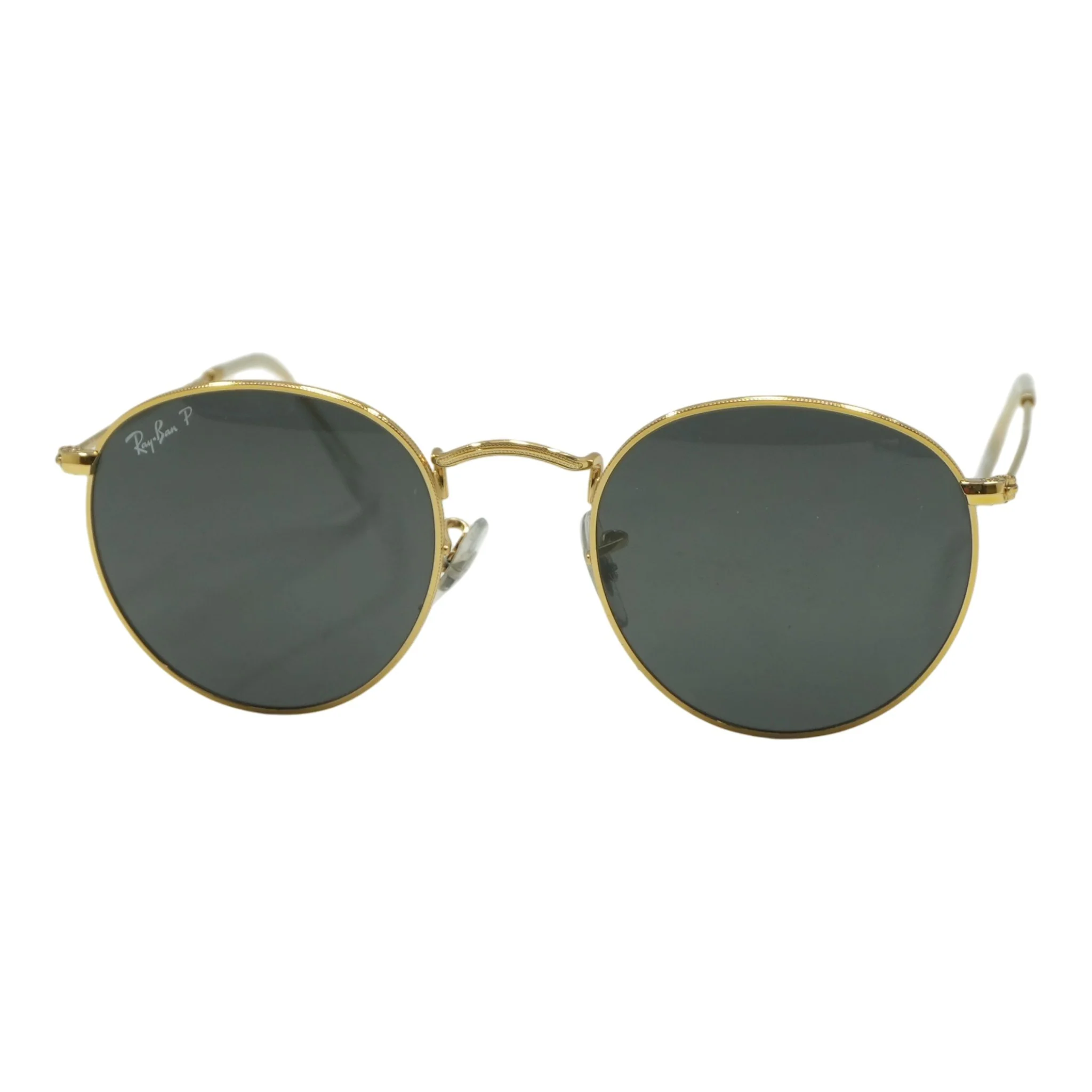 Gold RB 3447 Round Sunglasses - Image 2