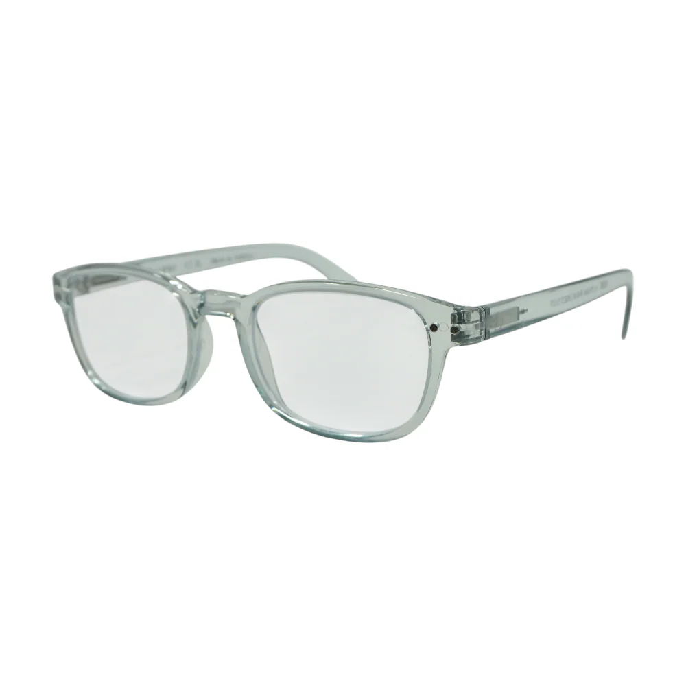 Clear LMSBC237_15 Oval Reading Glasses
