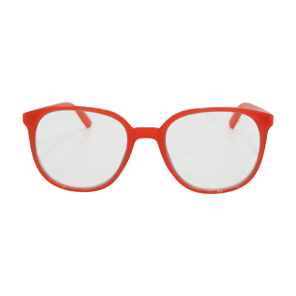 Red Fruit Punch Round Reading Glasses - Image 2