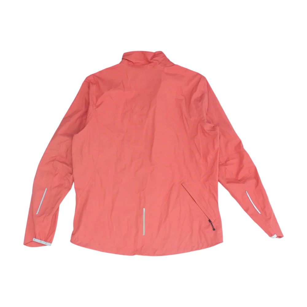 Pink Solid Rain Jacket - Image 2