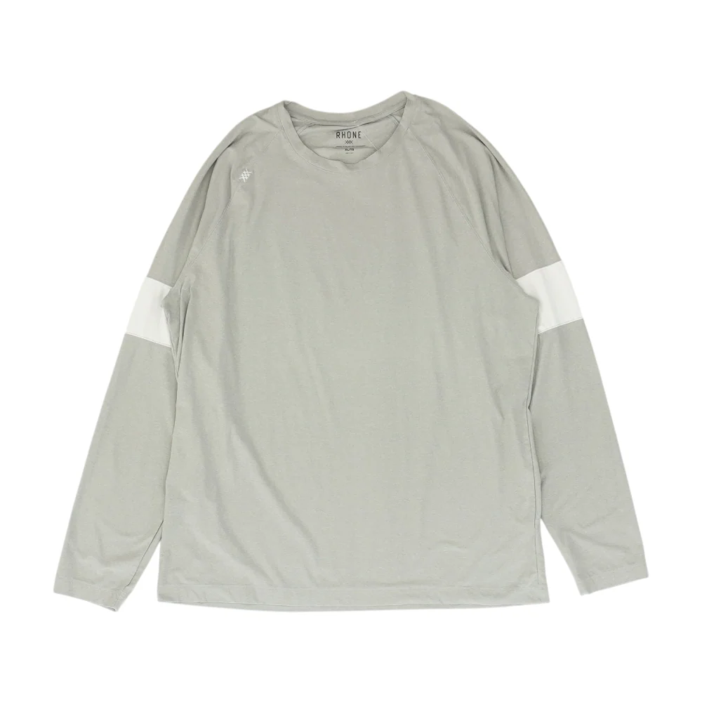 Gray Color Block Active T-Shirt