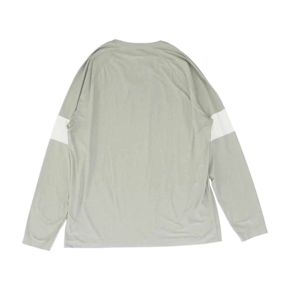 Gray Color Block Active T-Shirt - Image 2